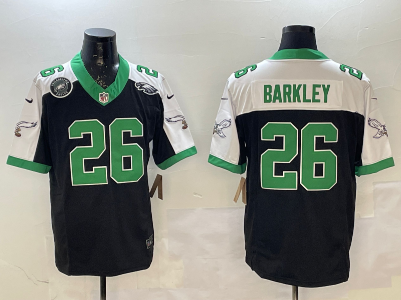 Men Philadelphia Eagles #26 Barkley black Nike Limited NFL 2025 Jersey style 006->philadelphia eagles->NFL Jersey